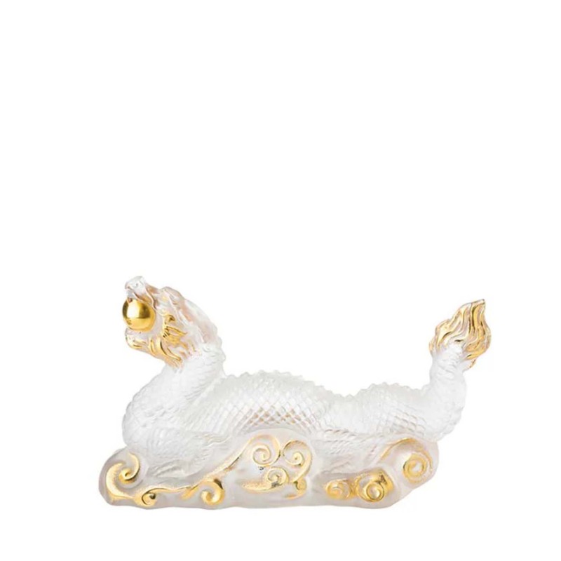 Lalique Scultura Tianlong Dragon longho design palermo