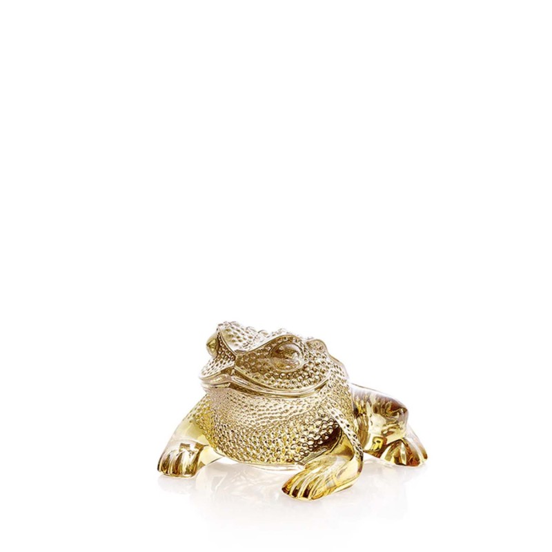 Lalique Scultura Gregoire Toad longho design palermo