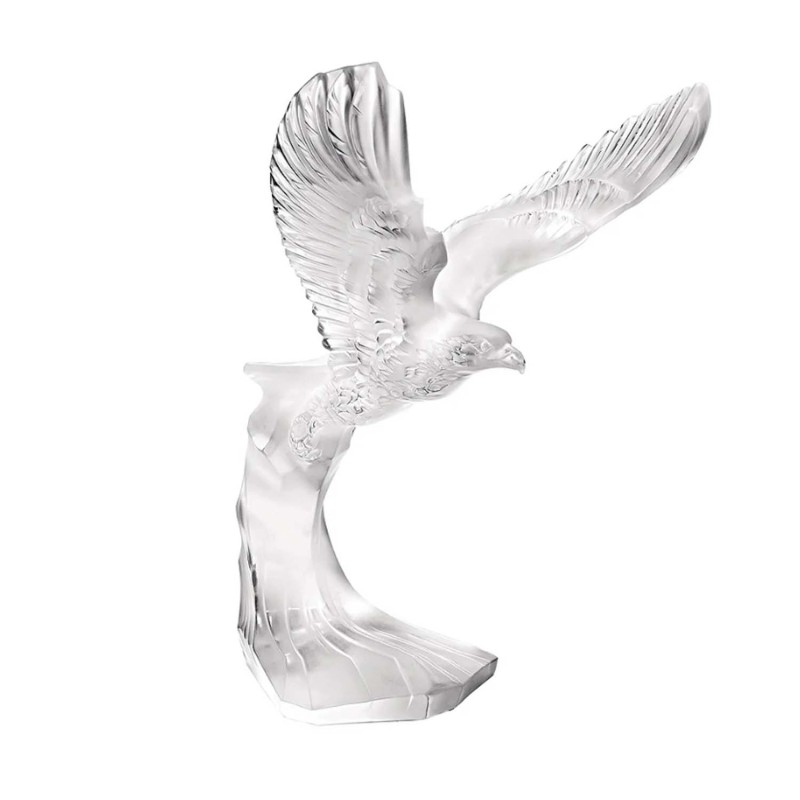 Lalique Scultura Golden Eagle longho design palermo