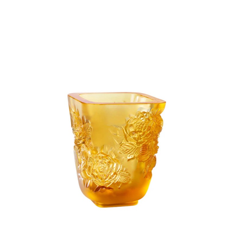 Lalique Vaso Pivoines longho design palermo