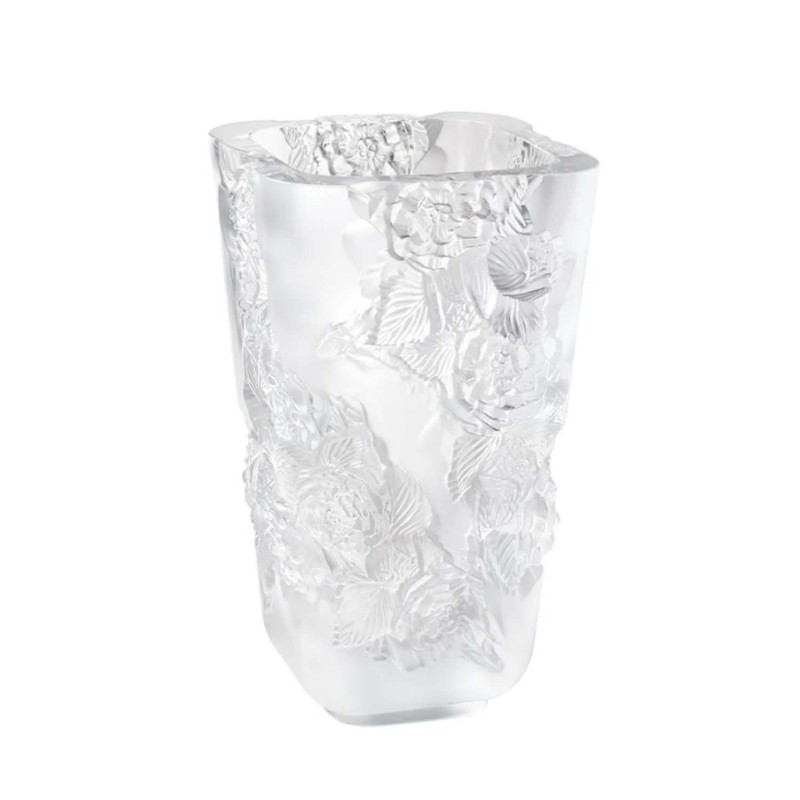 Lalique Vaso Pivoines longho design palermo