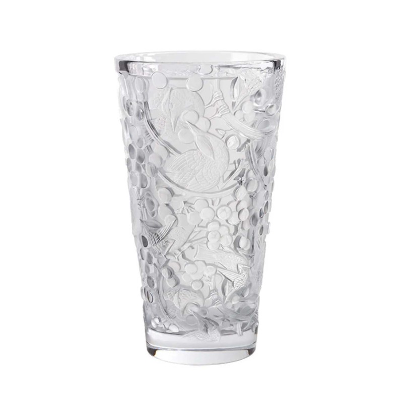 Lalique Vaso Merles et Raisins longho design palermo