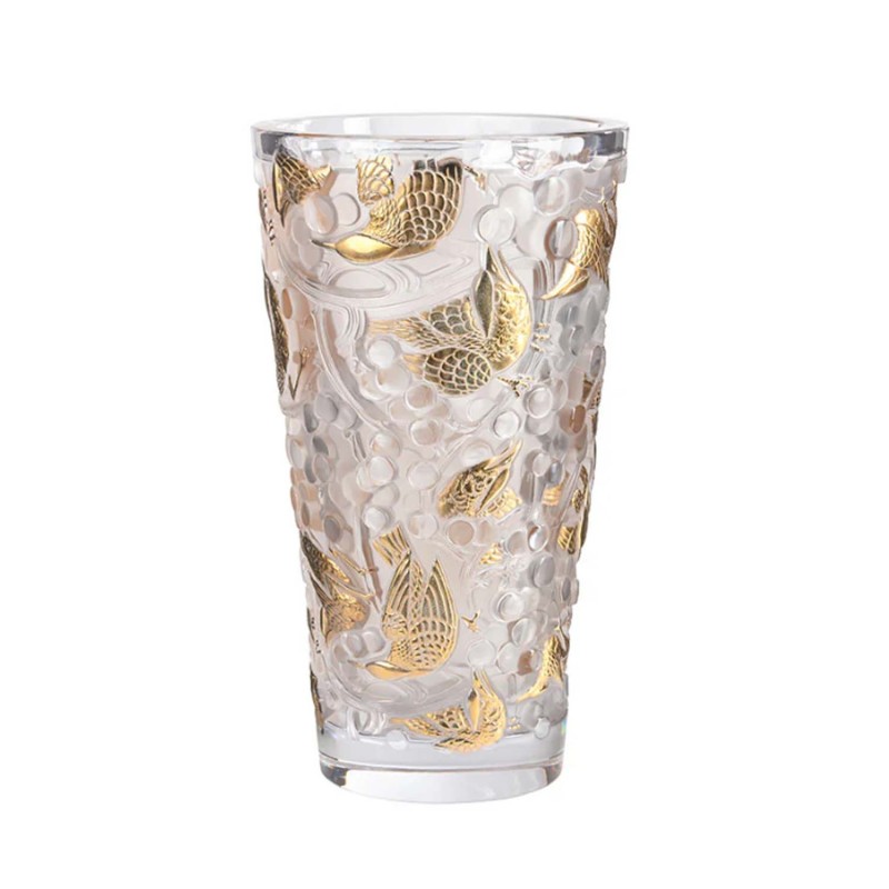 Lalique Vaso Merles et Raisins longho design palermo