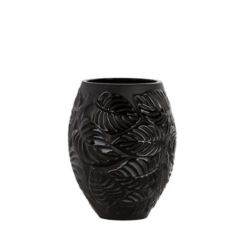 Lalique Vaso Feuilles longho design palermo