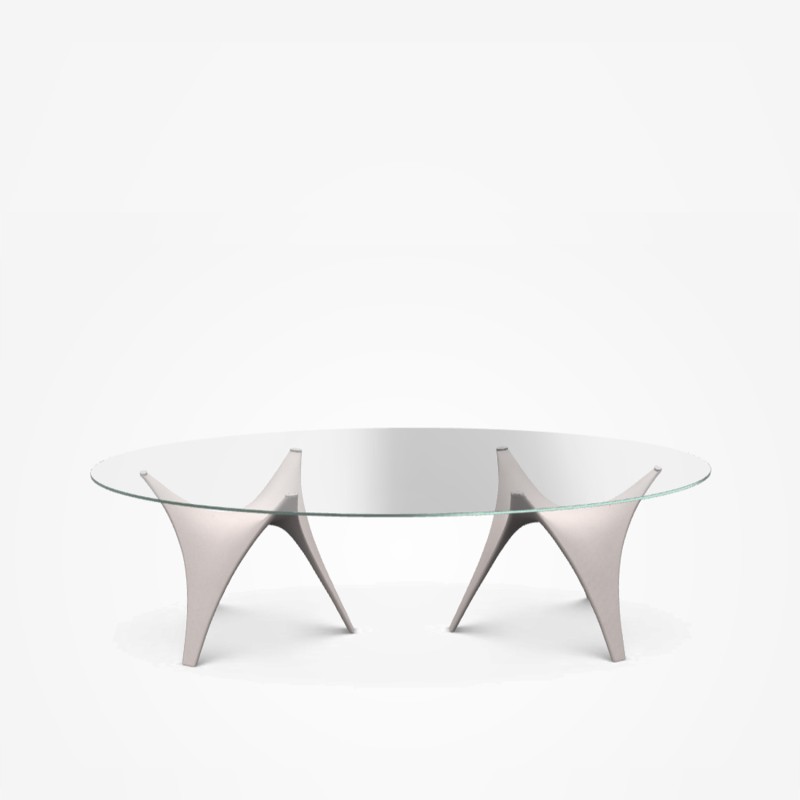 Molteni Tavolo ovale Arc ATO5 Longho design palermo