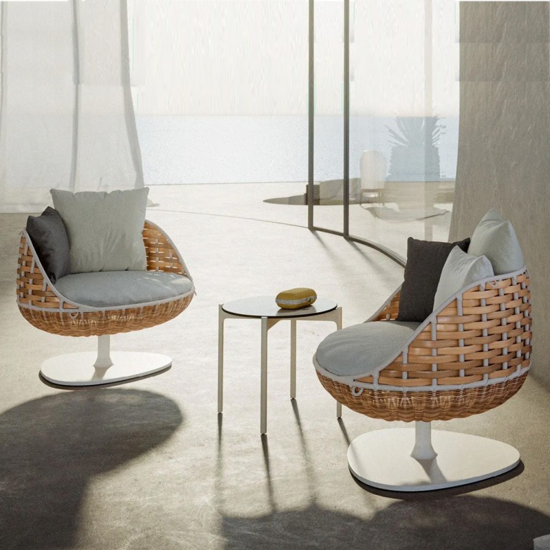 Dedon  Poltrona lounge Swingrest Longho design palermo