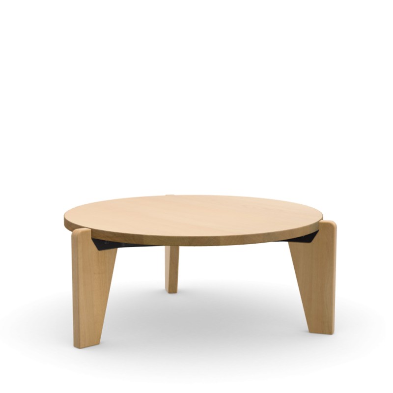 Vitra Tavolino Guéridon Bas rovere naturale longho design palermo 0