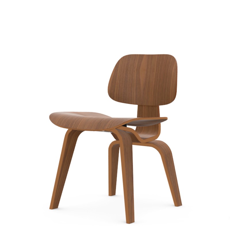 Vitra Sedia DCW noce longho design palermo 0