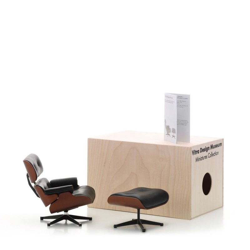 Vitra Miniatura Lounge & Ottoman longho Design Palermo