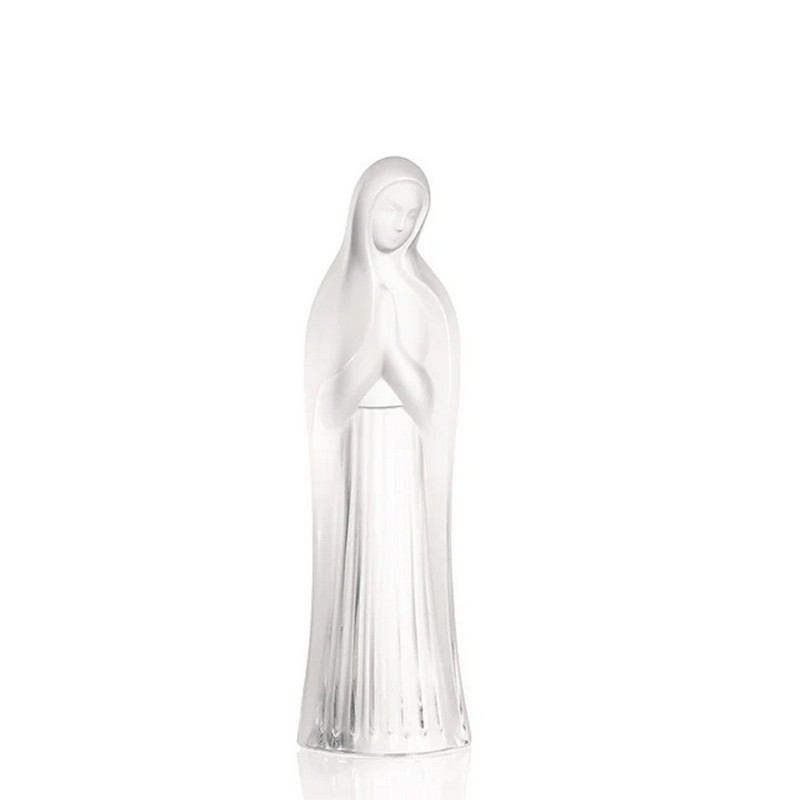 Lalique Scultura Virgin with hands together longho design palermo