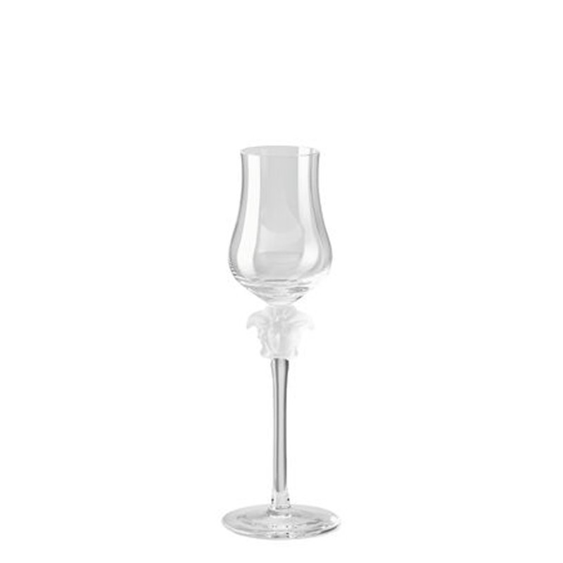 Rosenthal meets Versace Bicchiere grappa Medusa Lumière d'Or Longho design palermo