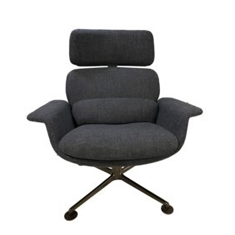 Knoll - Poltrona KN02 tessuto con schienale alto reclinabile Longho Design Palermo