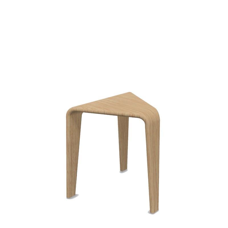 Arper - Ply stool 39x37 H44