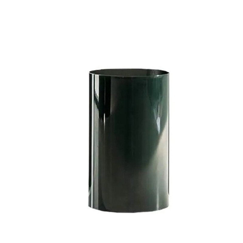 Minotti - Pilotis H55 coffee table in polished malachite metal