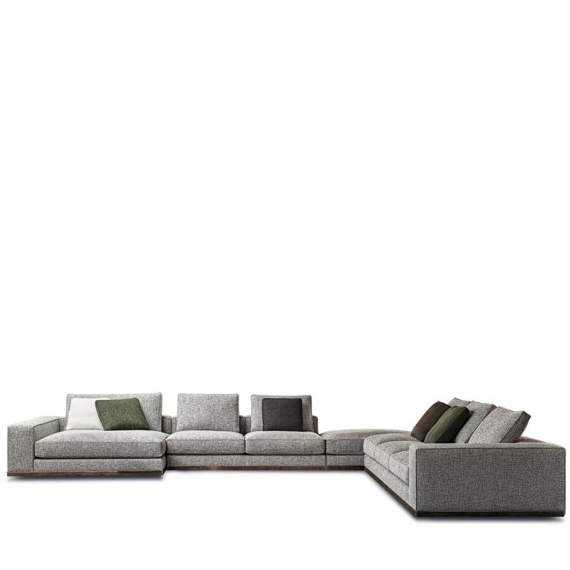 Minotti Divano modulare West Longho design palermo