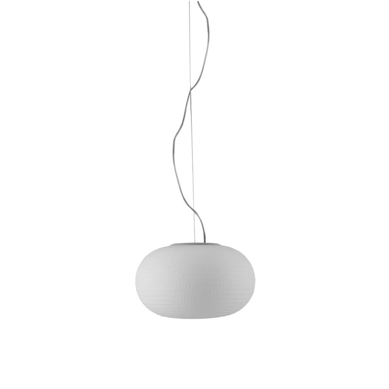 Fontana Arte Lampada a sospensione Bianca longho design palermo