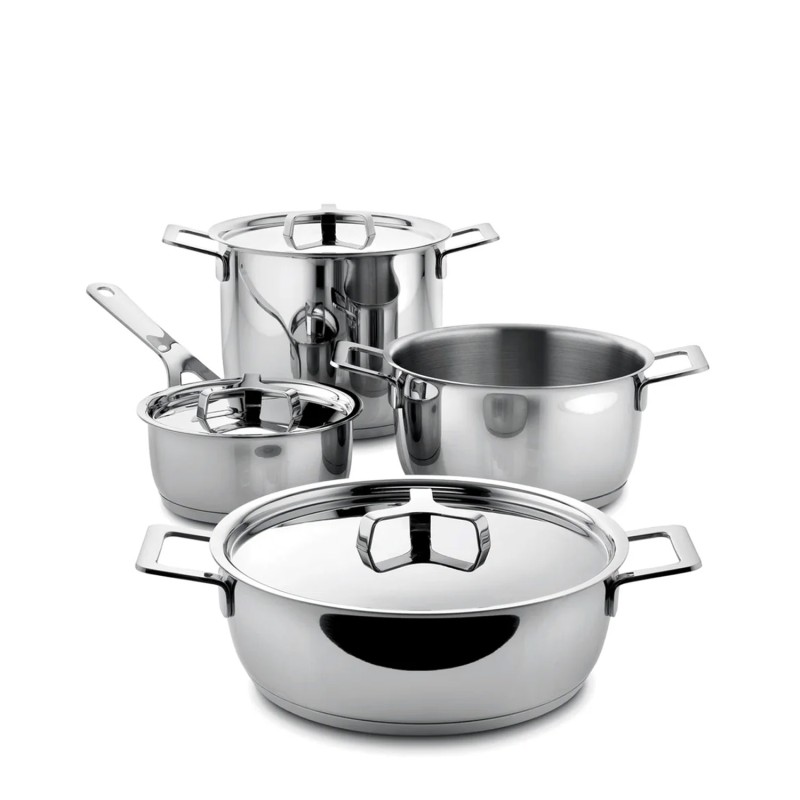 Alessi Set di pentole Pots&Pans 7pz longho design palermo