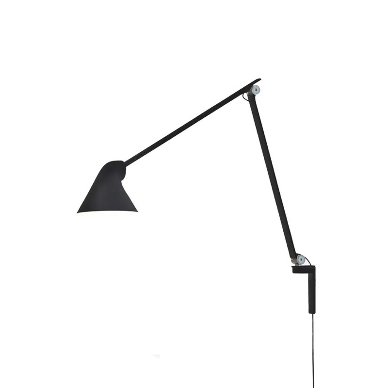 Louis Poulsen Lampada da Parete NJP nero longho design palermo