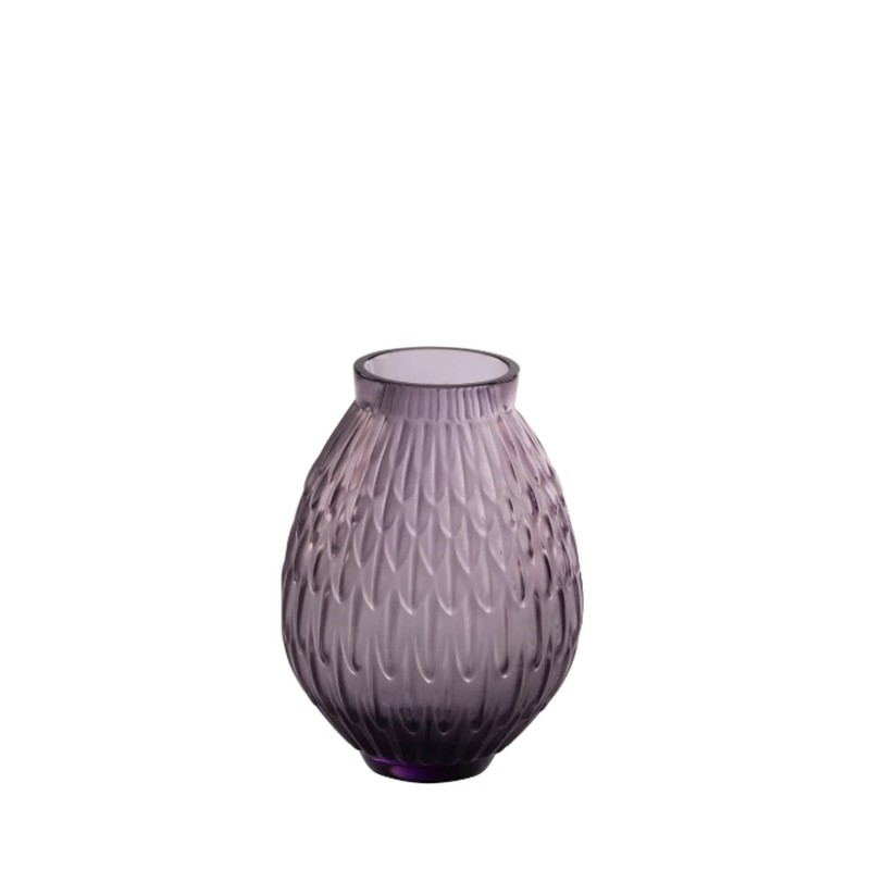 Lalique Vaso Plumes longho design palermo