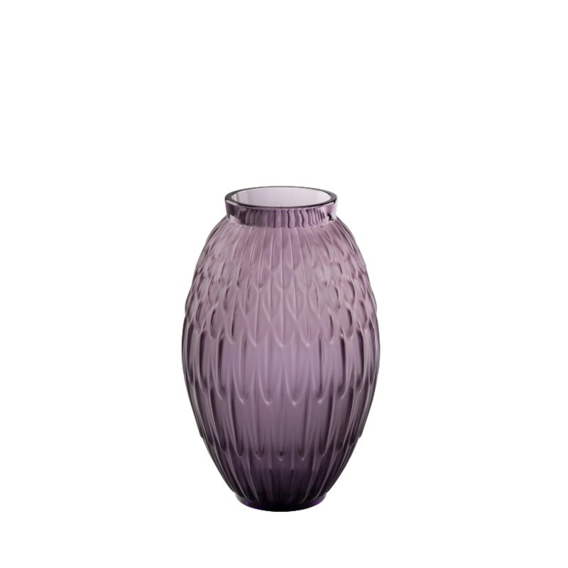 Lalique Vaso Plumes longho design palermo