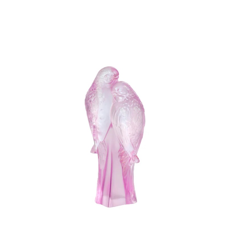 Lalique Scultura 2 Parakeets longho design palermo