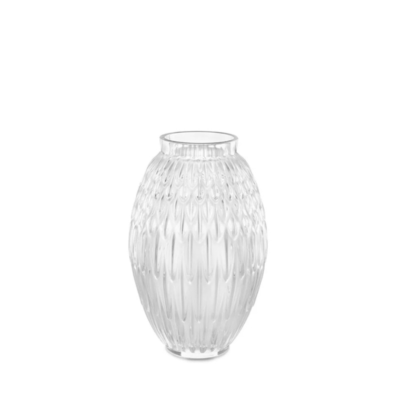 Lalique Vaso Plumes longho design palermo