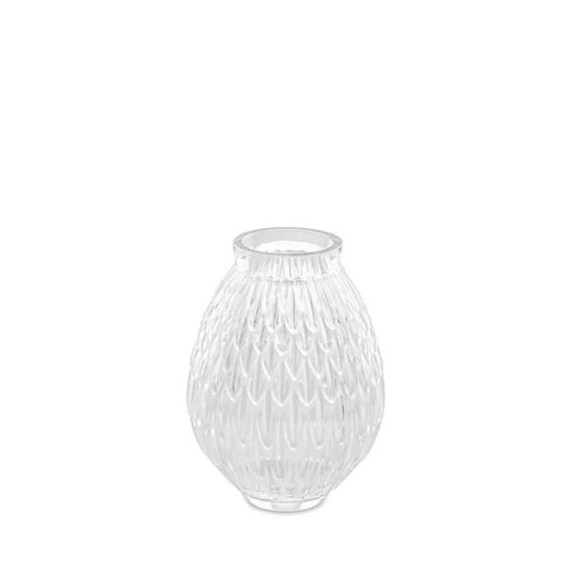 Lalique Vaso Plumes longho design palermo