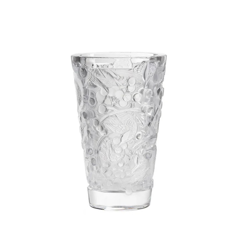 Lalique Vaso Merles et Raisins longho design palermo