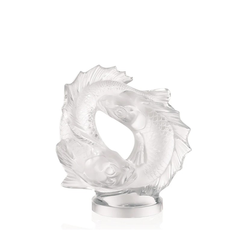 Lalique Scultura Double Fish longho design palermo