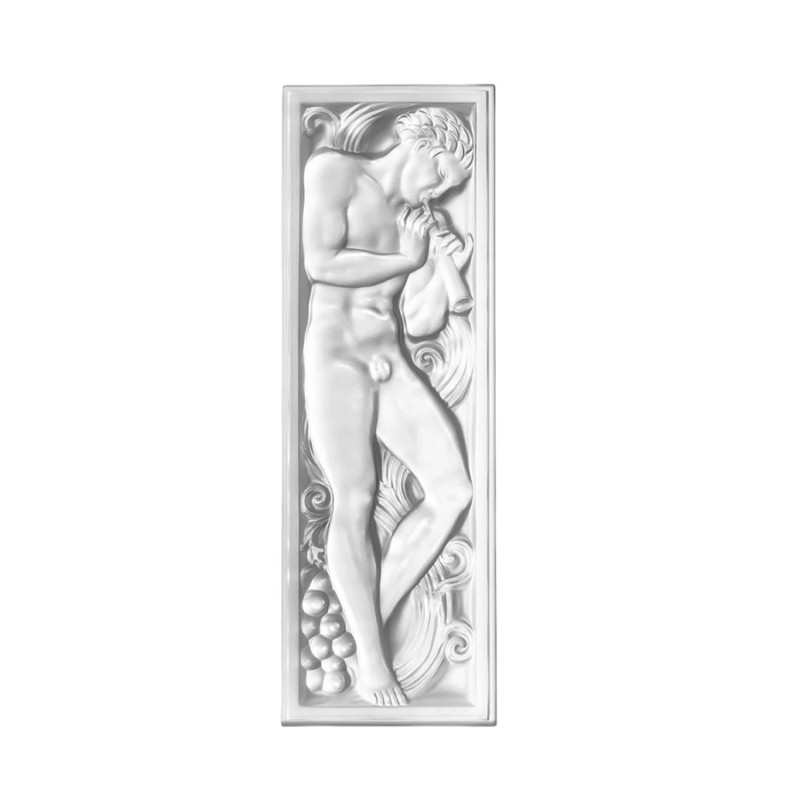 Lalique Pannello decorativo Joueur de Pipeau longho design palermo