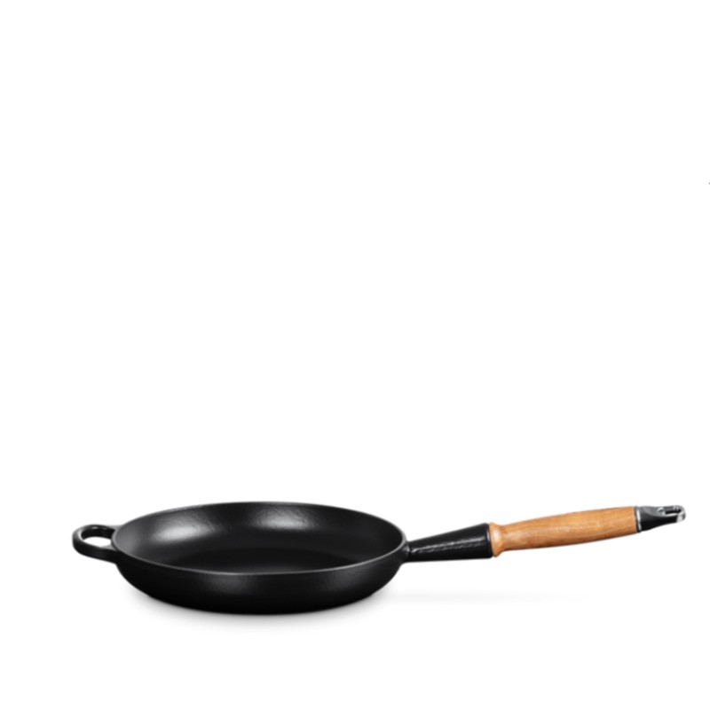 Padella con manico legno Evolution 24 Nero Matt