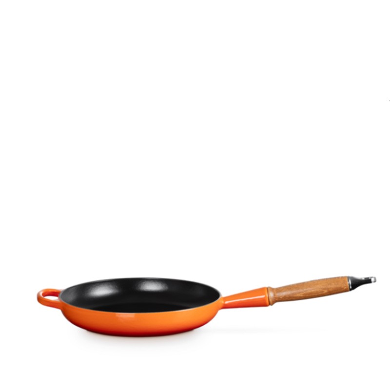 Padella con manico legno Evolution 24 Arancio