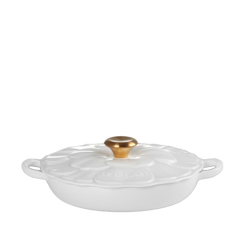 Le Creuset Tegame Basso Coperchio Fiore Evolution Longho Design palermo