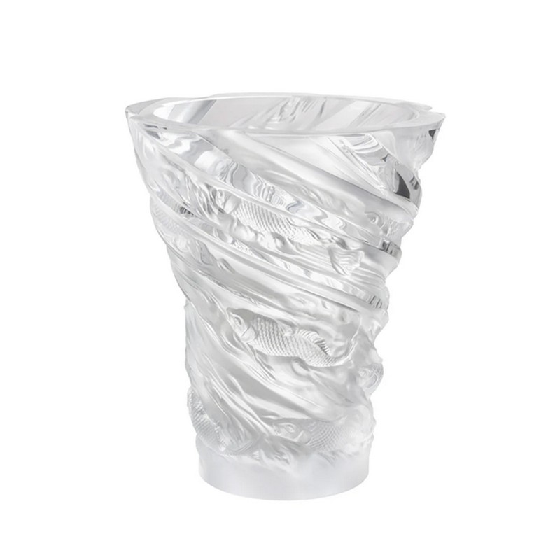 Lalique Vaso cARPES KOI longho design palermo