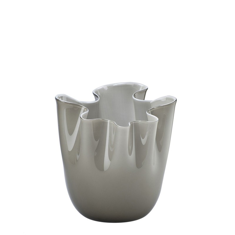 Venini - Fazzoletto Opalino H13 mole vase