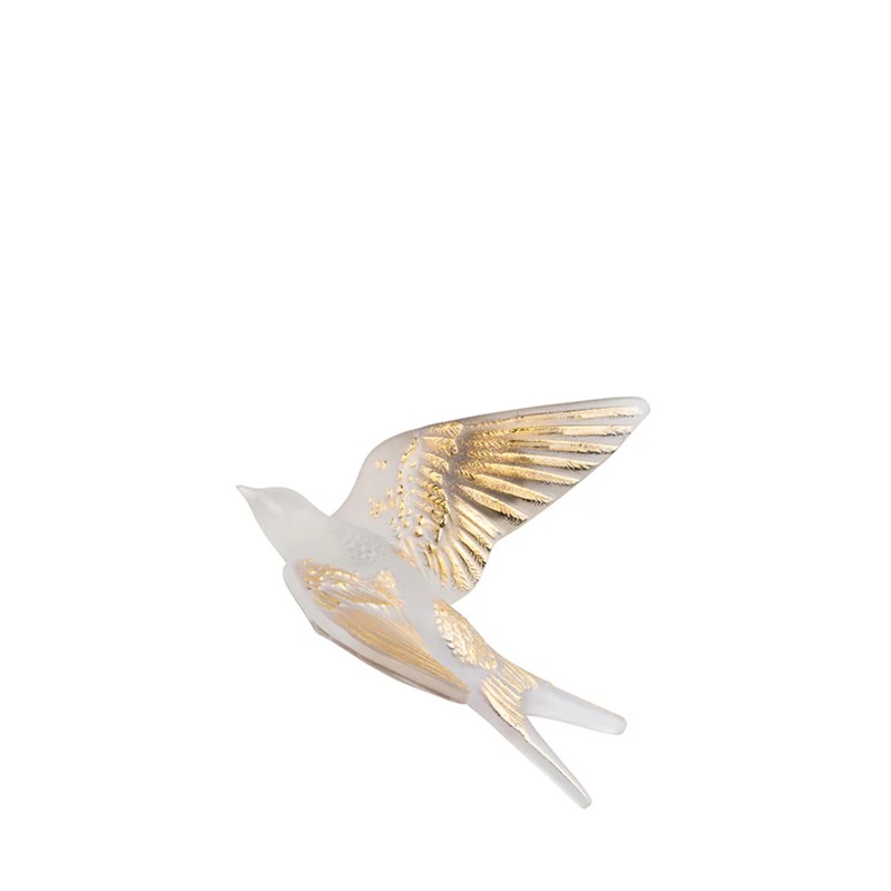 Lalique Scultura Swallow longho design palermo