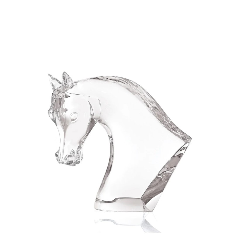 Lalique Scultura Horse's Head longho design palermo