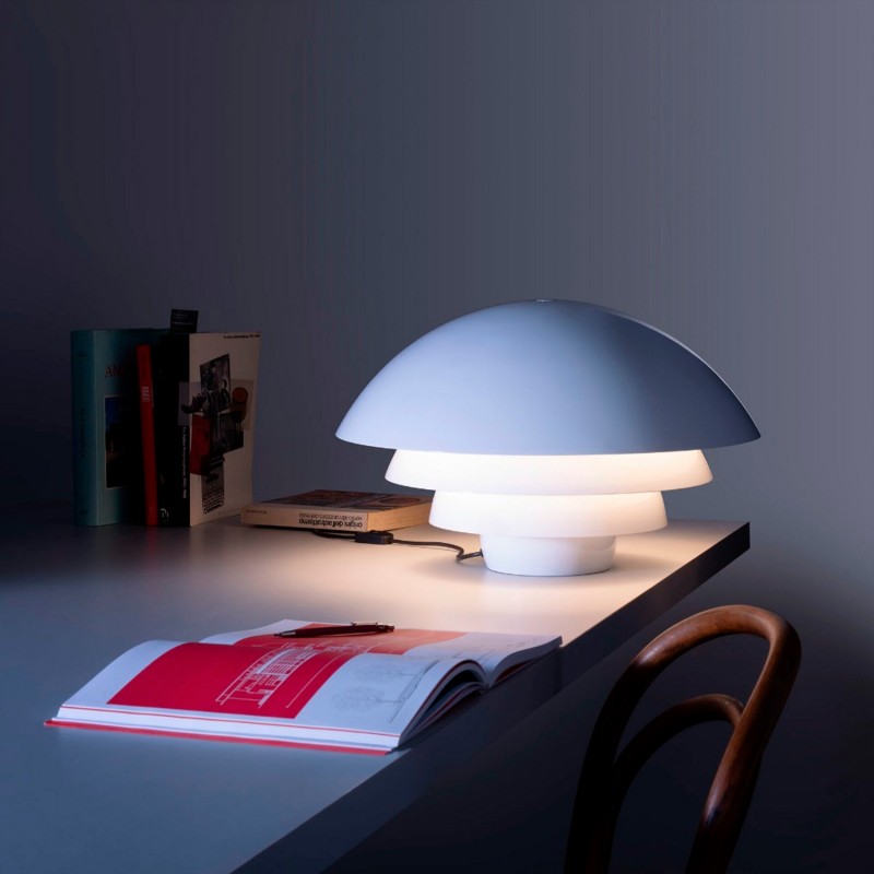 Martinelli Luce Lampada da tavolo Visiere Longho design palermo