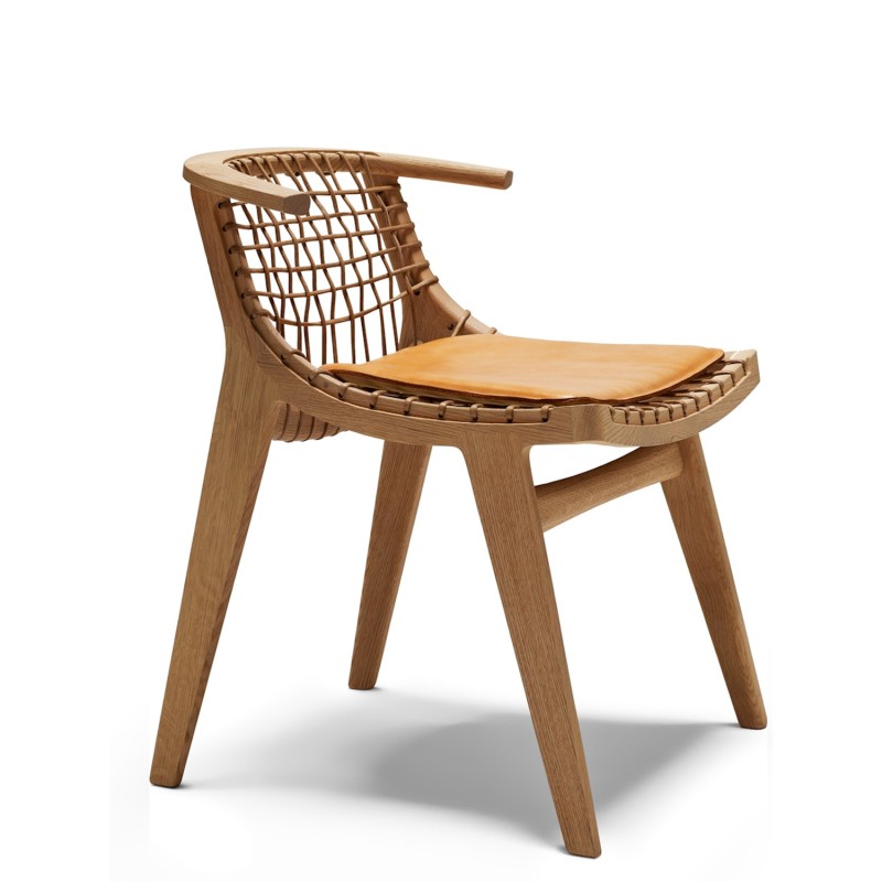 Knoll - Klismos dining chair natural oak