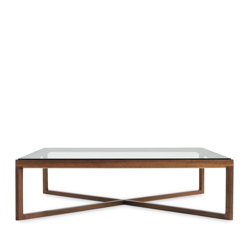 Knoll - Krusin coffee table H 25 cm transparent crystal top