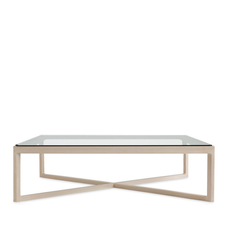 Knoll - Krusin coffee table H 25 cm transparent crystal top